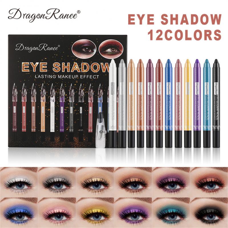 12 Colors Eyeshadow Pencil Set - My Store