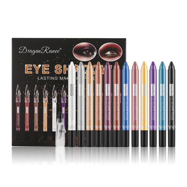 12 Colors Eyeshadow Pencil Set - My Store