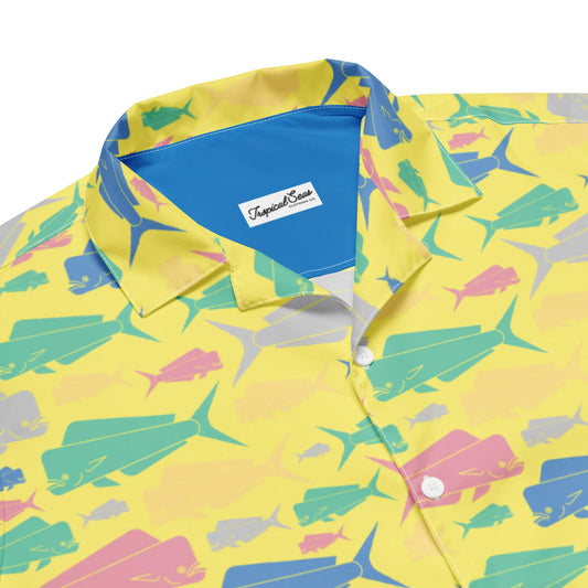 Dorado Fish Island Button Down Hawaiian Shirt - Coastal Summer 2024 Collection - My Store