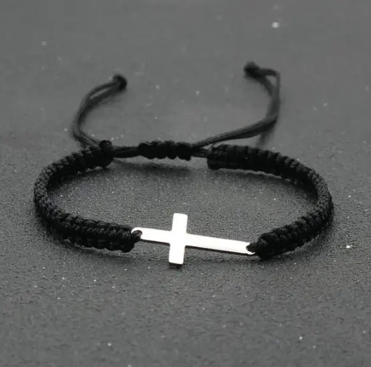 Rope Cross Bracelet - My Store