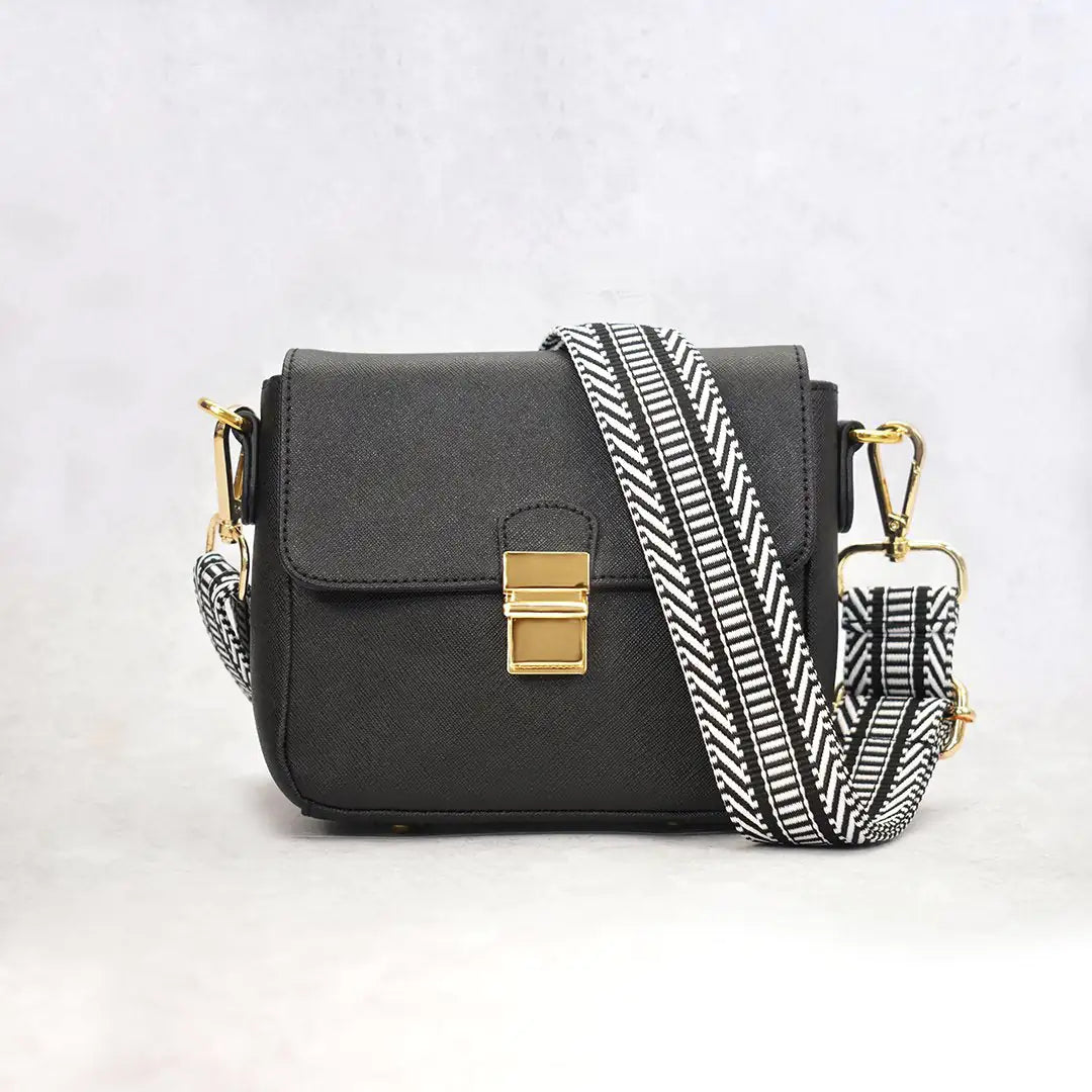 Tiny Leather Crossbody -Black (Option 1) - My Store