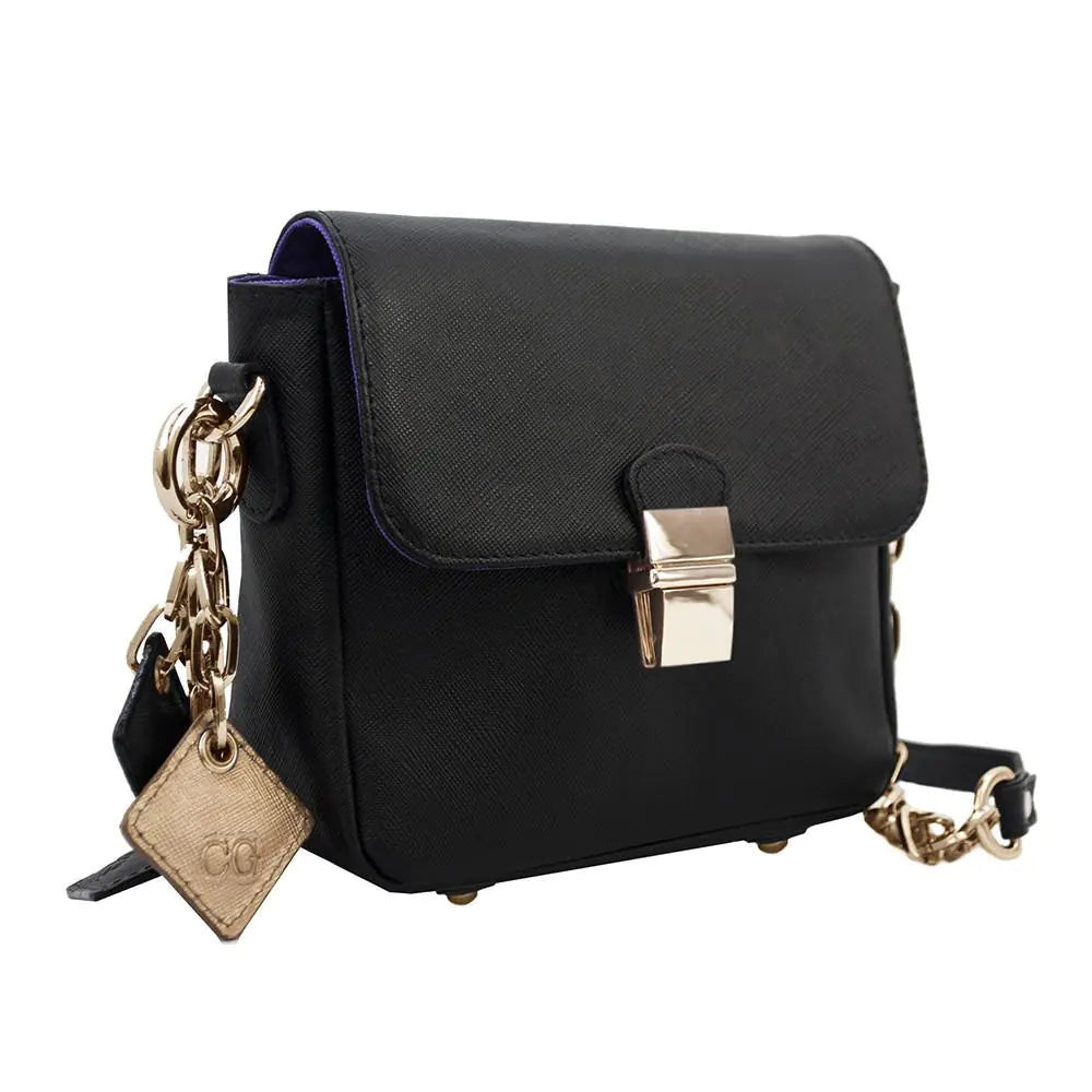 Tiny Leather Crossbody -Black (Option 1) - My Store